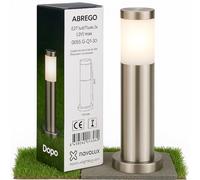 Baliza ABREGO IP44 E27 40W Inox.INOX