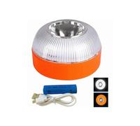 Baliza de emergencia magnética LED de 360 grados para coches y motocicletas, lámpara de seguridad portátil para uso en carretera.