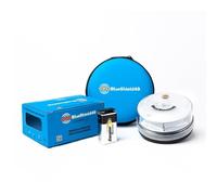 GeoBlueShield49/Garza Luz Emergencia Coche Homologada DGT v16 3.0 y Estuche I Triple Visibilidad y Batería Energizer 9V I Obligatoria en 2026 I Conectividad IoT hasta 2038 I En Colaboración con Garza