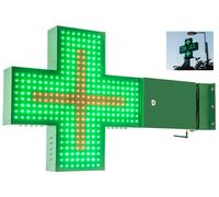 Baliza de farmacia para exteriores con panel LED DIP546 P10 RGB (bidireccional)