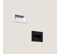 Baliza Exterior LED 5W Empotrable Pared Aluminio Olite Horizon