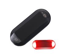 Baliza Intermitente De Seguridad Solar: Luz De Advertencia LED Automotriz Impermeable, Lámpara De Señal Exterior De Alta Visibilidad, Dispositivo De Alerta Con Energía Solar De Bajo Consumo | Ayuda Fi