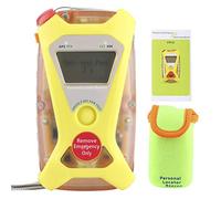 Baliza Localizadora Personal Portátil Flotante, Locator Beacon con GPS Integrado, Luz LED y Código Escritor - Señal Satelital Rápida, Diseño Ligero y Rescate Marino