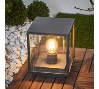 Baliza Lucande Annalea, 24,5 cm, antracita, IP54