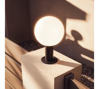 LEDKIA LIGHTING Baliza Sobremuro Exterior Aluminio Tondu Negro E27