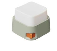 Baliza táctil, accesorio de estado de ánimo para escribir por las noches, acento de mesa de larga duración con audio realista de prensa de teclas y moderno para interiores, para el hogar