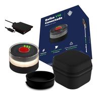 Baliza V16 Conectada DGT 3.0 HELIOS PLUS BLU-CASTLE| Kit Completo: Funda, Ventosa, Baterías y USB Alimentador | Certificada LCOE 2025050519G1 | Geolocalizada | Multioperador |12 Años de Datos | IP65
