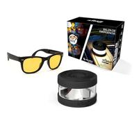 Baliza V16 FaseLight Conectada Negra con Gafas de Conducción Nocturna