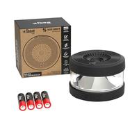 Luz Emergencia Coche Homologado DGT - baliza v16 homologada DGT con geolocalizador - Proporciona Geolocalización Exacta a la DGT - FASELIGHT IoT Color Negro