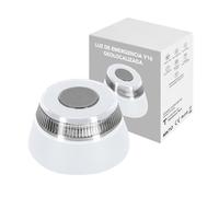 Baliza v16 geolocalizada color blanca,luz de Emergencia LED con Botón SOS, luz led, Iluminación 360 Grados, valida hasta 2038 con app incluida, tarjeta SIM y datos incluidos