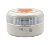 Baliza V16 SOS Flash EVO Homologada DGT Geolocalizada Base Magnética Amarillo