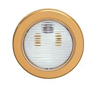 Balizas ARAS/A RS (AU,A) - Tensión alimentación: Oro - Color difusión: 230V 50Hz - Color embellecedor: Ámbar - Caja de empotrar: Con caja de empotrar - Color LEDs: Transparente