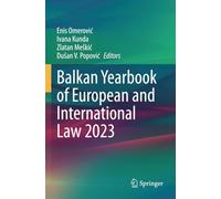 Balkan Yearbook of European and International Law 2023