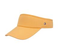 Balke Visera de Verano Visor de Sol con Cierre de Contacto Gorra 100% Algodón - Talla única - Unisex Hombre Mujer, Albaricoque