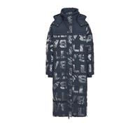 Ball - Abrigo Largo con Estampado Cool y Diseño Acolchado - Coats - Mujer - Azul - L -