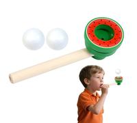 Ball Blowing Pipe, Floating Ball Breath Toy, 5.91x1.77x1.77 Inches Ergonomic Exerciser, Development Tool, Perfect for Kids' Parties, Children's Day, Birthdays, and Easter