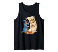 Ball Dice Que Eres Un Mago De Memes Btch Divertido Camiseta sin Mangas