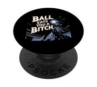 Ball Dice Que Eres Un Mago De Memes Btch Divertido PopSockets PopGrip Adhesivo