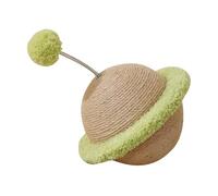 Ball Graffio Para Gatos - Juguete Rascador De Fibra De Sisal Natural Para Mascotas Interiores | Pelota De Ejercicio Auto -Play Para Proteger Los Muebles - Juguete Divertido Y Resistente Para