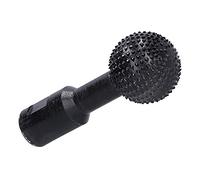 Ball Grinding Head 41mm | Alloy Steel Spherical File for Angle Grinder | Wood Carving/Engraving/Polishing Tool | Non Metallic Materials Only (10mm)