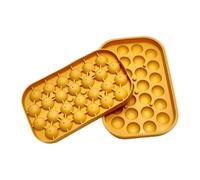 Ball Ice Tray | 26-grid Food Grade Silicone Easy Release Mould | Ice Sphere Ball Maker Mold | Cocktails Coffee Juice Bourbon Homemade