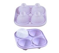 Ball Ice Tray, Silicone Ice Mold, Reusable Drink Chiller, Easy Release RoundIce for Whiskey Bourbon Cocktails, Beverage Cooling Tool BarRestaurant Parties, 5cm Single Mold
