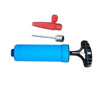 Ball Inflator - Portable Sports Basketball Hand Pump, 1 Unit Manual Air Piston For Rapid Pressure, Handheld Blow Tool with Flexible Hose, Athletic Supply, Balloon Filler For Volleyball and Gym