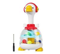 Ball - Jouet Interactif Canard, Éclatement Balle, Effets Sonores Lumineux, Jeu | Avec Mécanisme Prensa Rotación Pour Développement Sensoriel