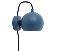 Ball Lámpara de Pared Azul Azul Mate