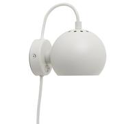 Ball Lámpara de Pared Blanco Mate
