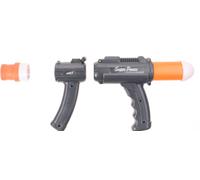 Ball Launcher mit acht Kugeln und Ziel (Importación USA)