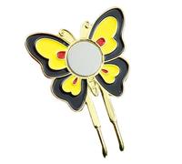 Ball Marker Holder - Removable Metal Clasp, Visor Pocket Fastener,Playful Creature Pin | Unique Apparel Gripper, Club Playground Activities Men Women Practice Putting Precision Mechanism Accessories