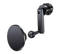 Ball Mount Extension Arm | 3.9x3.9x1.6cm Aluminum Alloy Connector,Dynamic Phone Mount Rotating Extender - For Air Outlet Vent Clamp Cradle Truck Auto Vehicle Automotive Sedan Scooter SUV Pickup