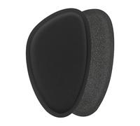 Ball of Foot Cushions Women, Anti-Slip Metatarsal Pads, Soft Forefoot Inserts, Shock-Absorbing, Invisible Fit, for High Heels, Flats, Sandals, Pumps, Hiking Boots, cuñas, 12 x 7 x 0,5 cm Black Apricot