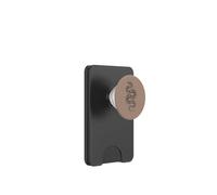 Ball Python Collector Snake Line Art - Marrón PopSockets PopWallet para MagSafe
