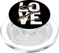 Ball Python Gafas De Sol Amantes Reptiles Serpientes Love PopSockets PopGrip para MagSafe