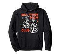 Ball Python Mom Club La Vida es Mejor con Ball Python Snake Sudadera con Capucha
