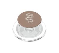 Ball Python Morph Lover Snake Graphic Marrón PopSockets PopGrip para MagSafe