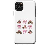 Ball Python Snake Girl Coquette Bow Pink Mom Carcasa para iPhone 11 Pro MAX