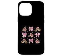 Ball Python Snake Girl Coquette Bow Pink Mom Carcasa para iPhone 13 Pro Max