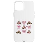 Ball Python Snake Girl Coquette Bow Pink Mom Carcasa para iPhone 15 Plus