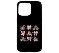 Ball Python Snake Girl Coquette Bow Pink Mom Carcasa para iPhone 15 Pro Max