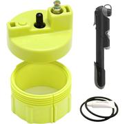 Ball Rescuer | Convierte Envases de Pelotas de Pádel o Tenis en un Bote Presurizador de 30 PSI | Presurizador Adaptable a Envases de 3 o 4 Bolas con Bomba Premium + Lubricación (envase no Incluido)