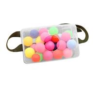 Ball Shaking Game, Party Toy, Family Game, Interactive Belt Box Design, 30 colores Balls Included, Group Fun for Kids Adults, 9.06x5.91x3.94 pulgadas, Green Strap, 1 Set