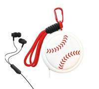 Ball Shape Coin Pouch with Clip for Cash Travel School Essentials