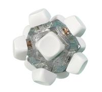 Ball Shaped Keyboard Fidget, 12 Key Sensory Clicker, LED Fixture with Sturdy Build, Entertainment Supply with Portable Design, 2.83x2.83 Inches Desk Utility, Novelty Organizer for Office Holiday