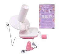 Ball Winders - Yarn Winder - Manual Wool Tool for Creating Neat Yarn Cakes - Efficient Thread Ball Winding Machine for Knitting, Crocheting, Weaving, Crafts, and Fiber Organizing Enthusiasts
