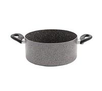 Ballarini Cortina Granitium Casseruola 2 Manici, Grigio, Diametro 24 cm