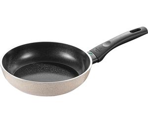 Ballarini Ledro Sartén 20 cm, Revestimiento Cerámico, Inducción, Beige | Antiadherente, Para Todo Tipo de Cocinas, Aluminio Reciclado, Made in Italy