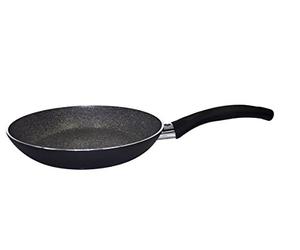 Ballarini Pan con revestimiento antiadherente, Apto para inducción, Con control de temperatura, 24 cm, Aluminio, Bologna Granitium